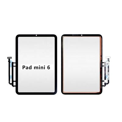 Digitalizador de tela sensível ao toque de substituição para iPad Mini QC 100% testado Fixação Pad Screen Adesivo Quebra Botão Home e Adesivo