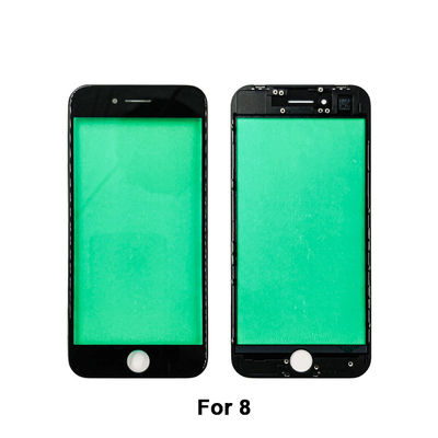 Iphone 8 8plus Glass Plus Oca Frame Lcd Screen Frente Substituição de Cobertura Externa