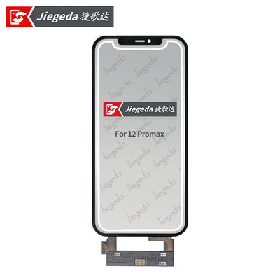 Peças de telemóvel LCD OLED Touch Screen Dizitiger Quadro Para iPhone 12pro Max