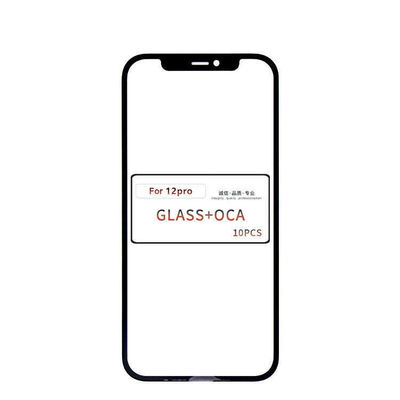 12pro Iphone OCA Touch Glass Ecrã Externo Peças de telefone celular