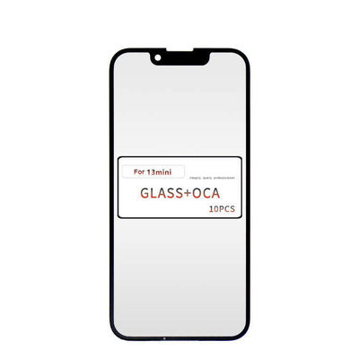 Compatível Outro Vidro Com OCA Lcd Lente de Vidro Fronteira para Iphone 13 Mini Screen Painel de Toque Lente Fronteira Externa de Vidro
