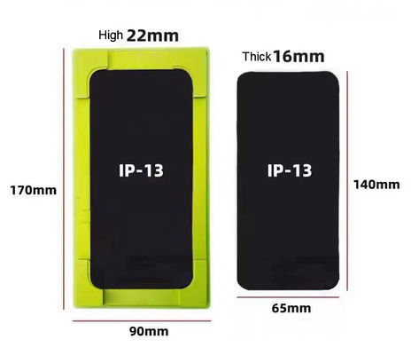 Molde de posição de tela sensível ao toque LCD de vidro para reposição do iPhone
