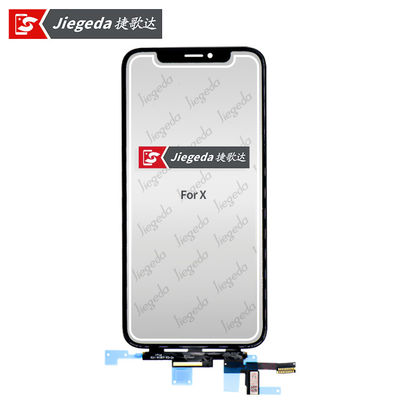 Ecrã LCD do painel de toque do telefone móvel Iphone X Quadro de digitalização Substituição