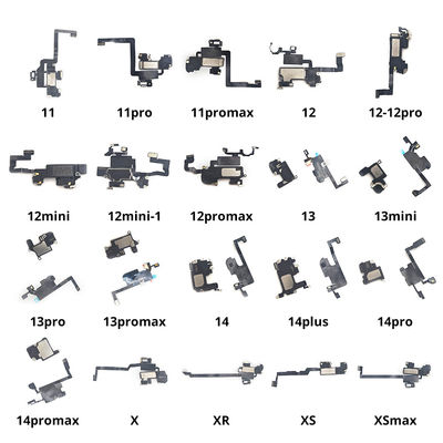 X 11 12 13 14 Acessórios para iPhone Substituição de alto-falante de ouvido Flex Cable OEM